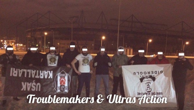 Beşiktaş Taraftarına Ukrayna’da Çirkin Saldırı
