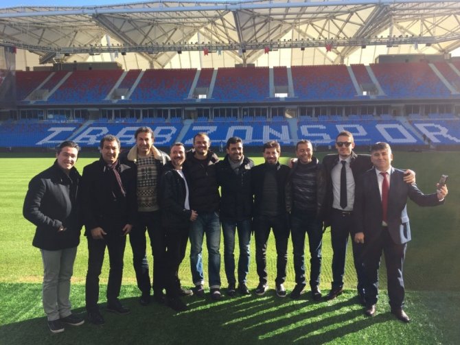 Eski Futbolcular Yeni Stadı Gezdi