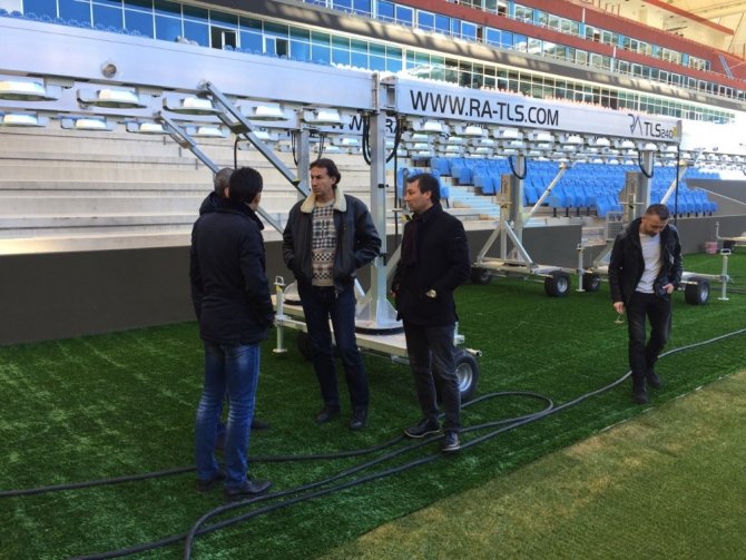 Eski Futbolcular Yeni Stadı Gezdi