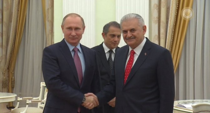 Yıldırım Putin Görüşmesi Sona Erdi