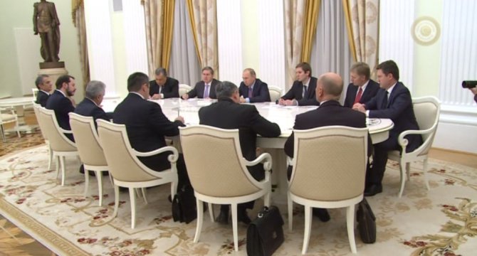 Yıldırım Putin Görüşmesi Sona Erdi