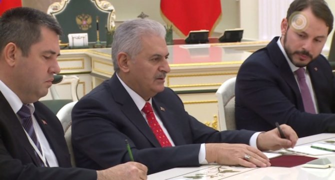 Yıldırım Putin Görüşmesi Sona Erdi