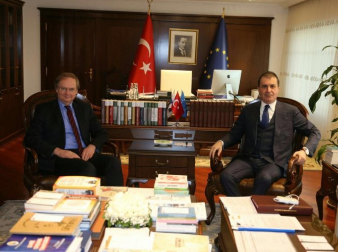 Bakan Çelik Ab Türkiye Delegasyonu Başkanını Kabul Etti