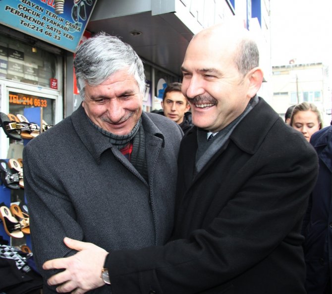 İçişleri Bakanı Van’da Esnaf Ziyareti Yaptı