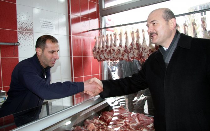 İçişleri Bakanı Van’da Esnaf Ziyareti Yaptı