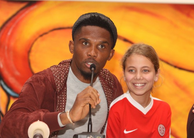 Eto’o’nun Hayali Cumhurbaşkanı Erdoğan’la Sahaya Çıkmak