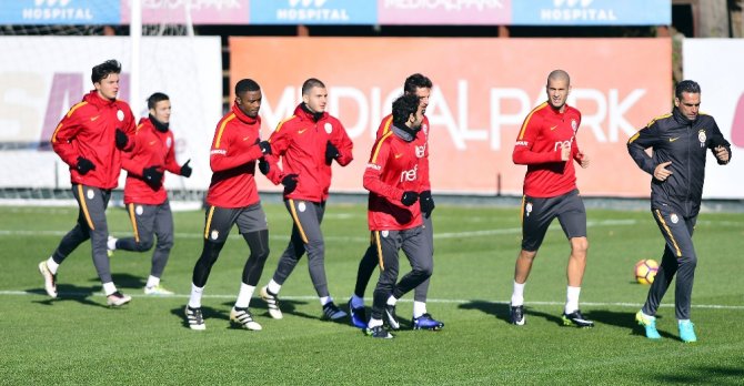 Galatasaray, Gaziantepspor Maçı Hazırlıklarını Sürdürüyor