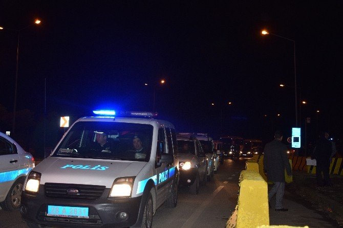 Giresun’da 600 Polis İle ‘Huzur’ Uygulaması