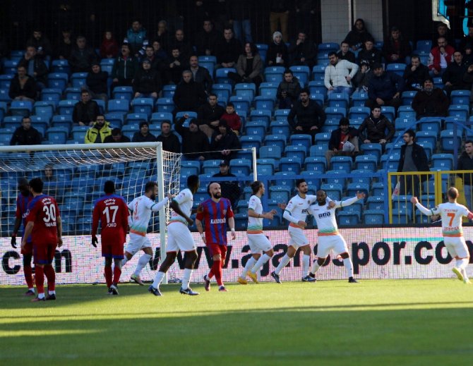 Alanyaspor’u Deplasmanda Karabükspor’u Devirdi