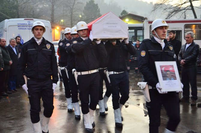 Şehit Polisin Naaşı Memkeleti Zonguldak’ta