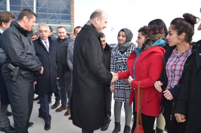 İçişleri Bakanı Soylu Yüksekova’da