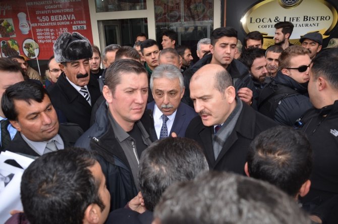 İçişleri Bakanı Soylu Yüksekova’da
