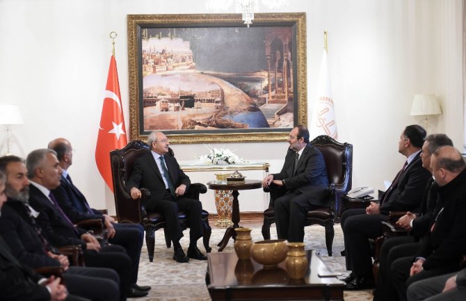 Kılıçdaroğlu Diyanet İşleri Başkanı Görmez’i Ziyaret Etti
