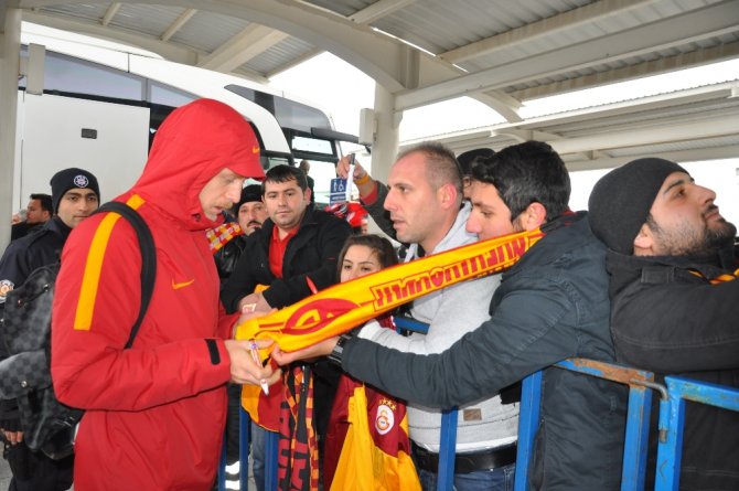 Aslan’a Coşkulu Karşılama