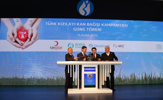 Borsa İstanbul’da Gong ’Kan Bağışı’ İçin Çaldı