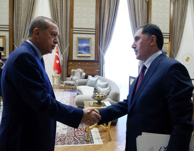Cumhurbaşkanı Erdoğan, Şeref Malkoç’u Kabul Etti