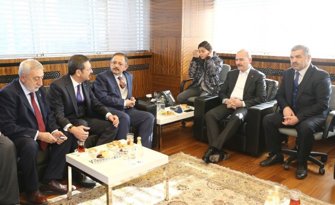 Bakanlar Kayseri’de