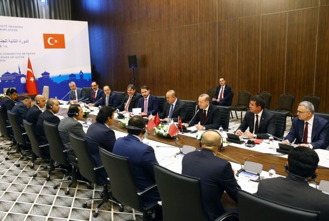 Erdoğan Ve Al Tani Başkanlık Etti