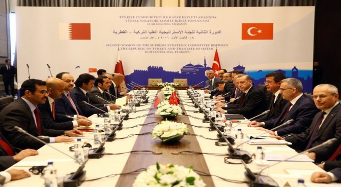 Erdoğan Ve Al Tani Başkanlık Etti