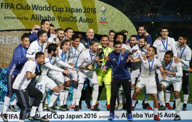 Dünya Kulüpler Kupası Şampiyonu Real Madrid