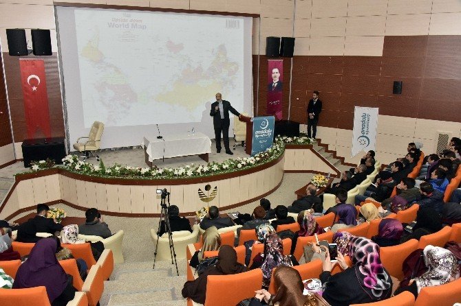 Gümüşhane’de “Avrupa Birliği&şangay Beşlisine Alternatif İslam Birliği, Türkiye’nin Rolü” Konferansı