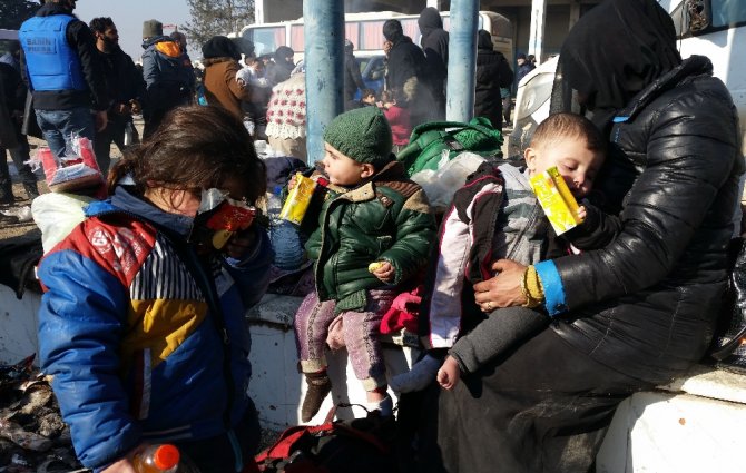 Halep’ten Tahliyeler Devam Ediyor