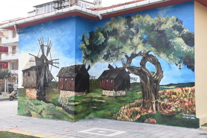 Trafolar Sanat Eserine Dönüştü