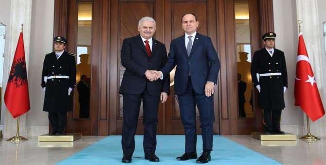 Başbakan Yıldırım, Arnavutluk Cumhurbaşkanı İle Görüştü
