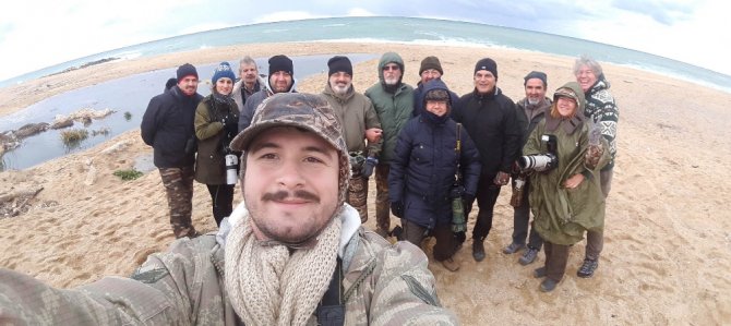 8 Yıl Aradan Sonra Geldi, Fotoğrafçılar Bölgeye Akın Etti