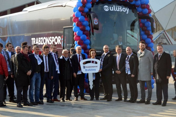 Trabzonspor Yeni Otobüsüne Kavuştu