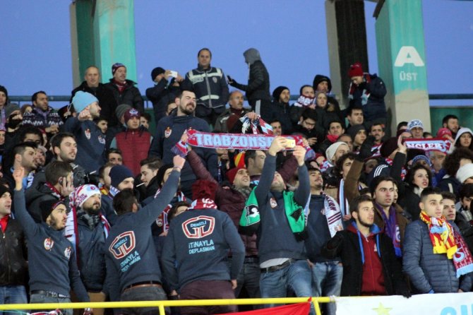 Trabzonspor’a Soğuk Duş