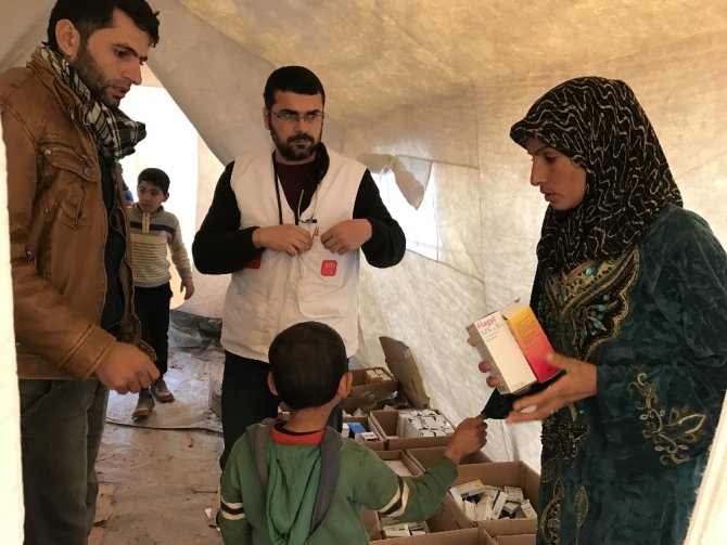Gönüllü Doktorlar Suriye’de Sağlık Taraması Yaptı
