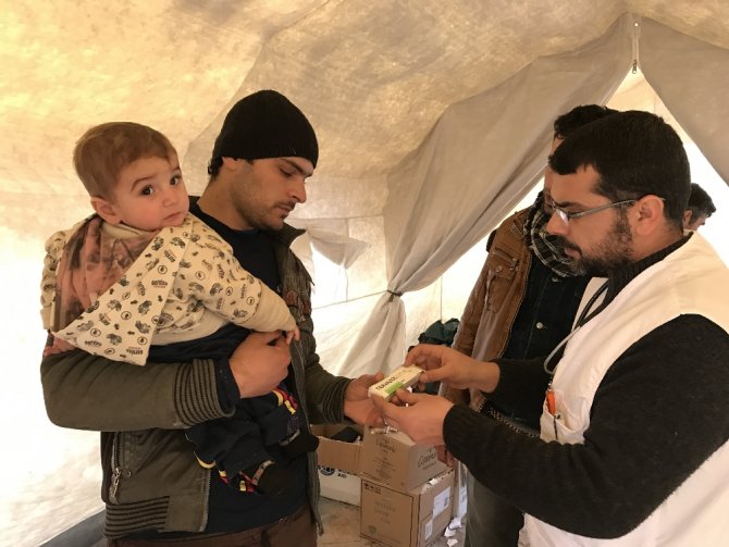 Gönüllü Doktorlar Suriye’de Sağlık Taraması Yaptı