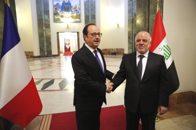 Hollande, Fuad Masum’la Görüştü