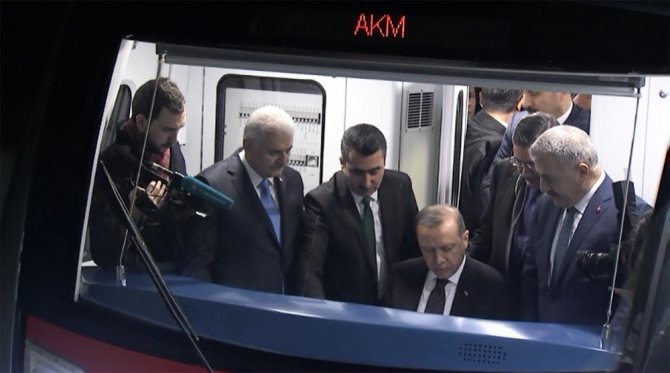 İlk Sürüşü Cumhurbaşkanı Erdoğan Yaptı