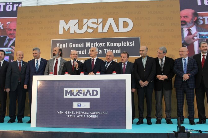 Şimşek, Müsiad’ın Temel Atma Törenine Katıldı