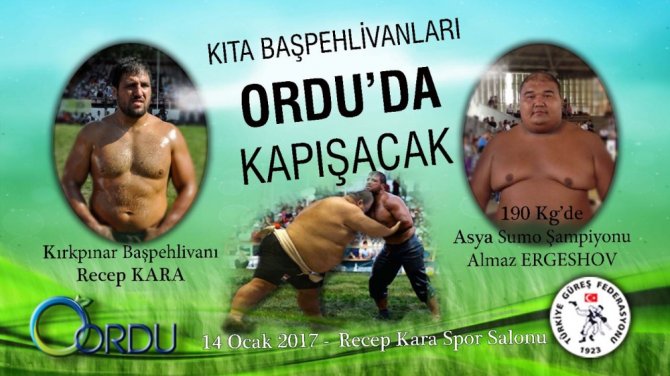Recep Kara ’Asya Sumo Şampiyonu’yla Karşılaşacak