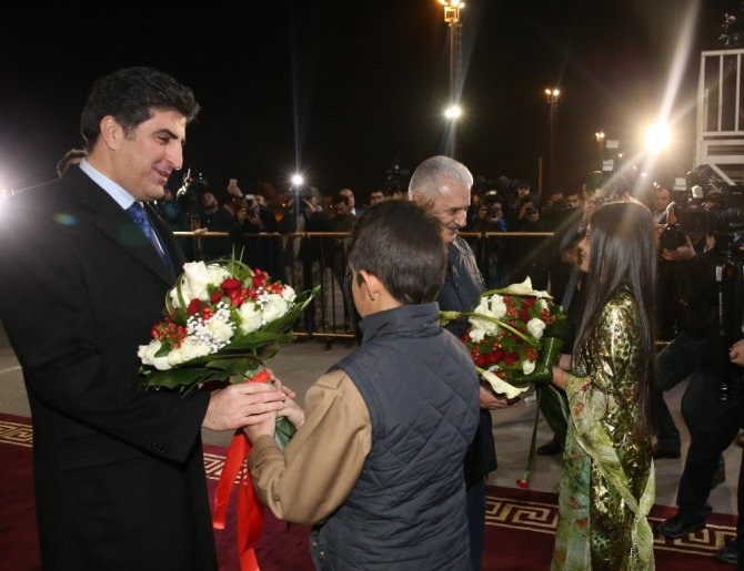 Başbakan Binali Yıldırım Erbil’de