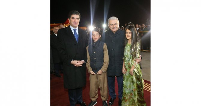 Başbakan Binali Yıldırım Erbil’de