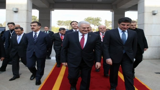 Başbakan Yıldırım Barzani İle Görüştü