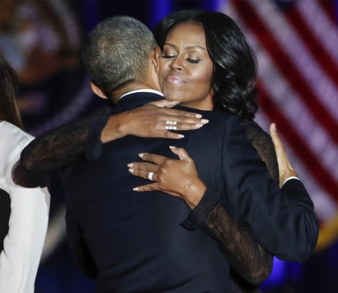 Obama’dan Gözyaşları İçinde Veda Konuşması