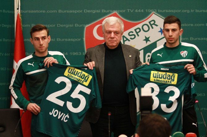 Bursaspor’da Çifte İmza