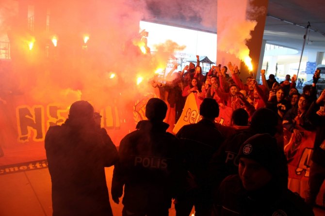 Galatasaray’a Coşkulu Karşılama