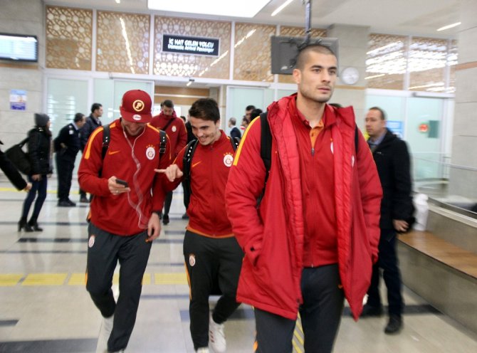 Galatasaray’a Coşkulu Karşılama
