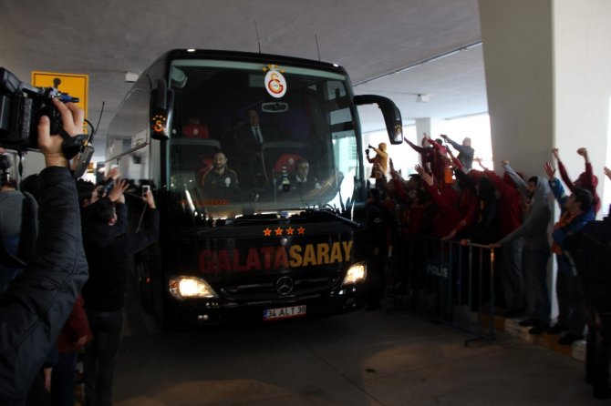 Galatasaray’a Coşkulu Karşılama