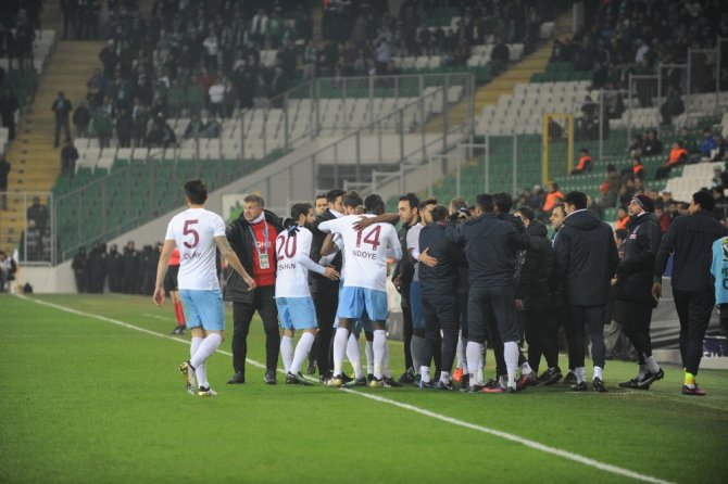 İlk Yarı Trabzonspor’un