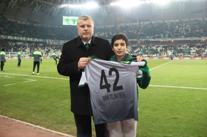 Şehit Fethi Sekin’in Oğlu Galatasaray Maçında