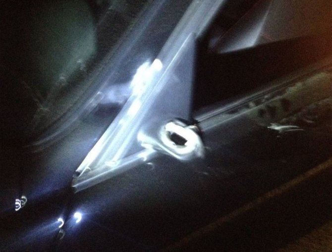 Polis Çarpıp Kaçan Sürücüyü ’Dikiz Aynasından’ Buldu