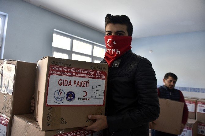 Gümüşhane’de Öğrencilerden Halep’e Yardım Kampanyası