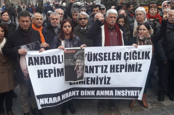 Ankara’da Hrant Dink Anmasında Gerginlik